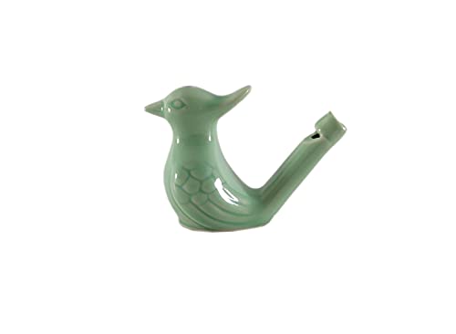SHREE GANESH ENTERPRISES Hermoso juguete de silbato de agua de pájaros hecho a mano de cerámica – Llena el agua y sopla el pájaro para diferentes sonidos – Silbato de pájaro de terracota