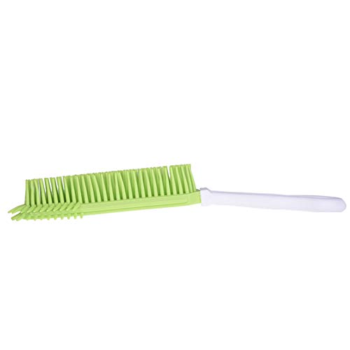 SHUAZI Depilación Columna de Gel de sílice Suave Cepillo Adhesivo Masaje Perros y Gatos   Herramienta para el Cabello Baño Champú y eliminación Sucio, Rojo
