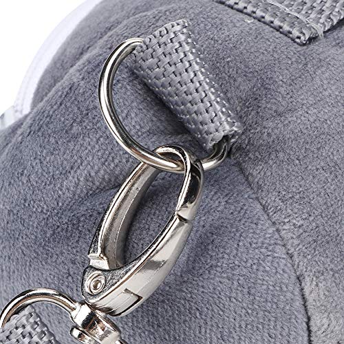 SHYEKYO Cómoda Bolsa de Viaje para Mascotas, Bolsa de hámster para Llevar, Mochila de Viaje para Sugar Glider Chinchilla(L, 12)