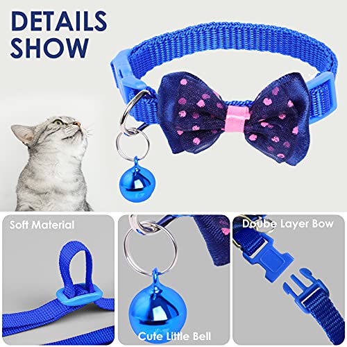 Simpeak ArnéS para Gatos con Correa, Arneses Redondos Ajustables Ultraligeros, CordóN De LiberacióN RáPida para Perros, Gatos, Collar De Lazo con Campanas