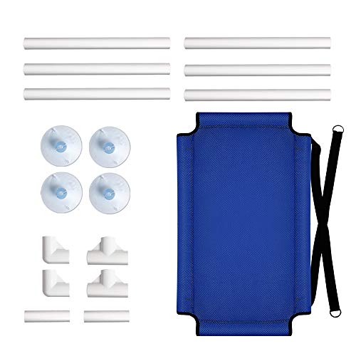 SKRTUAN Hamaca para ventana de gato para gatos y ventanas, accesorio para gatos, cama para gatos estable