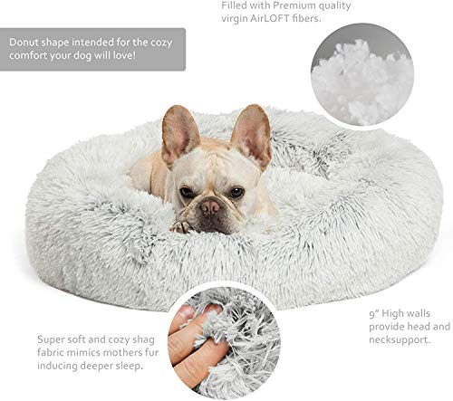 Sofá de felpa grande para perro grande, lavable, colchoneta ergonómica, para cuna, para perros, gatos, cómodo, XXL, XL, 80 cm
