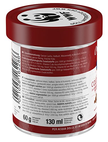 Söll Pellets Organix Super Colour - Comida para Peces con pigmentos de Color Naturales para un esplendor de Color y Salud de los Peces Ornamentales en acuarios de Agua Dulce y de mar.