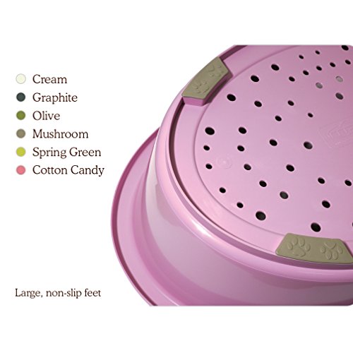 Sonny Classic - Cama de plástico para Perro y Gato, 50 gráficos