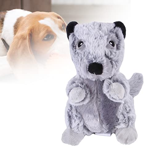 Sonoaud Juguete de Peluche para Mascotas, Gris-Lobo