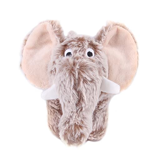 Sonoaud Juguete de Peluche para Mascotas, Gris-Lobo