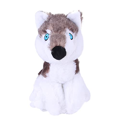 Sonoaud Juguete de Peluche para Mascotas, Gris-Lobo