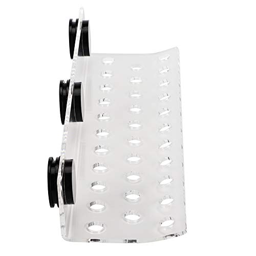 Soporte de estantes de coral para acuario Soporte de estantes de coral transparente para acuario Uso confiable Estante de coral Haga que el coral crezca más saludablemente Color transparente(32 holes)