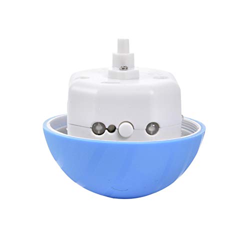 sprwater Bola Malvada Pelota de Salto de Juguete para Perros y Gatos Bola de Juguetes interactiva eléctrica USB para Mascotas Bola de Juguete con Flash LED Rolling Toy opportune