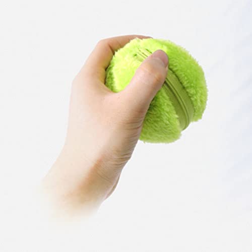 Sraeriot Pet Electral Toy Ball Ball Magic Roller Ball Juguete En Movimiento Educativo con 4 Capas De Tela para Los Gatos De Cachorros Perros Mascotas Mascotas Y Juguetes De Animales