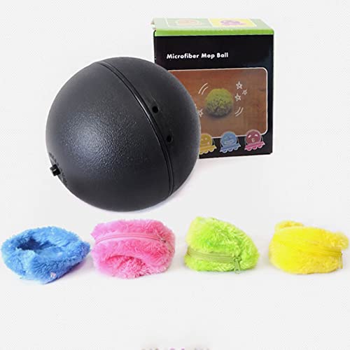 Sraeriot Pet Electral Toy Ball Ball Magic Roller Ball Juguete En Movimiento Educativo con 4 Capas De Tela para Los Gatos De Cachorros Perros Mascotas Mascotas Y Juguetes De Animales