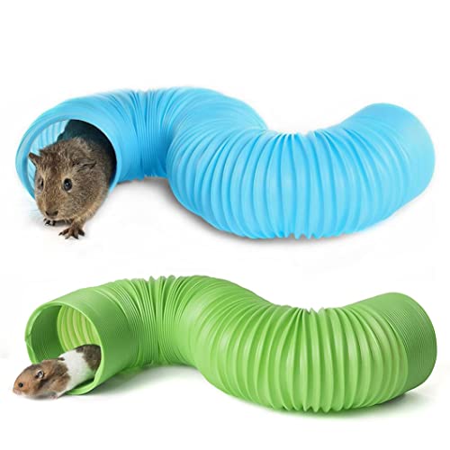Sraeriot Pet Tunnel Toys PEQUEÑO Animal DIVERSIÓN Tunnel TUNETS Tunnel Tunnel EXPANSIÓN Tubo Juguete Juguete para PISTROS DE Guinea DE Hamster Chinchillas Rats Rats Gris, Tubos DE Pet Tunnel