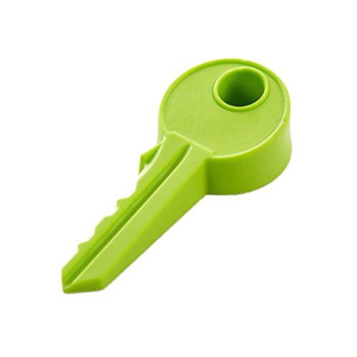 Steellwingsf Tapón de puerta Baby Safety.Novelty Tapón de goma de silicona Decoración de llave de puerta Cuña para protección del bebé - Verde