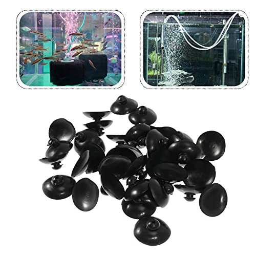 STOBOK 100 Unidades de Ventosas Tanque de Peces de Acuario Soporte de Bomba de Oxígeno de Agua Filtro de Succión de Bomba de Aire Ventosa para Home Shop