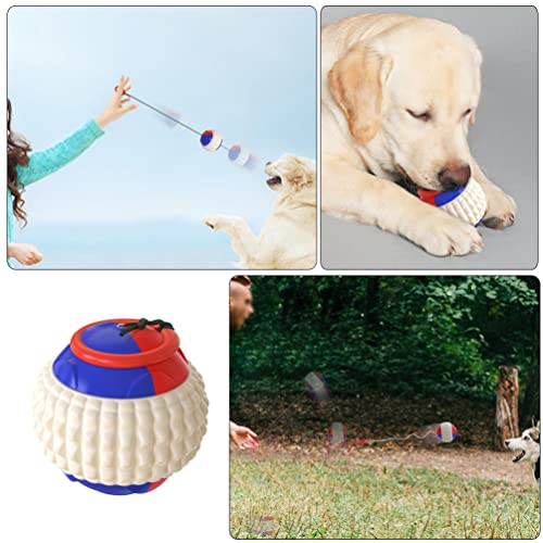 STOBOK Pelota de Masticación para Perros Durable de La Dentición Fetch Bola de Reemplazo Molar Interesante para Perros Grandes Play Play Power Masticers Azul