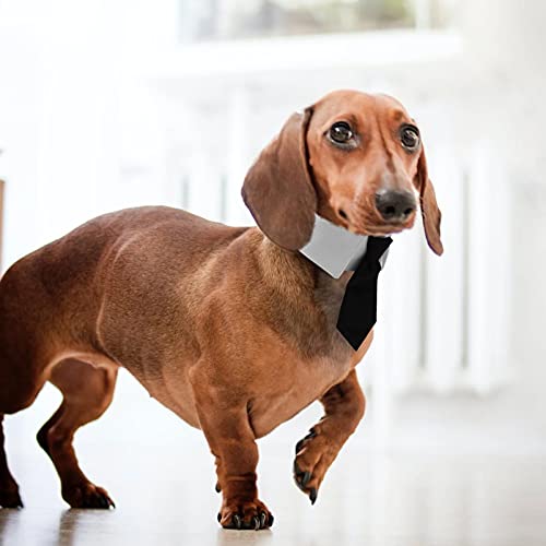 STOBOK Perro Esmoquin Bandana Formal Mascota Pajarita Cuello Perro Gato Pajarita Esmoquin Corbata para Pequeño Boda Fiesta Aseo Disfraz Tamaño S