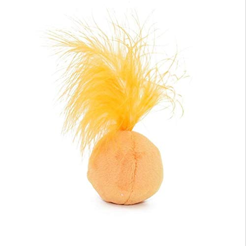 Strimm Ring Bell Feathers Tease Cats Juguetes de peluche para gato
