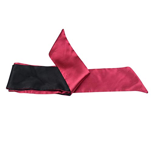 Suave y Sexy para Mujer, Cinta de satén, Vendaje, máscara de Ojos, Corbata de satén de Seda, Banda para Cubrir los Ojos, para Accesorios de lencería Sexy