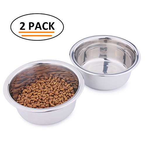 Super Design Cuenco elevado para perros elevado, no se derrame para alimentos y agua, cuenco de alimentador alto antideslizante para perros medianos y grandes, sin cuello