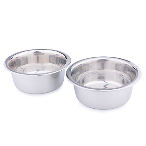 Super Design Cuenco elevado para perros elevado, no se derrame para alimentos y agua, cuenco de alimentador alto antideslizante para perros medianos y grandes, sin cuello