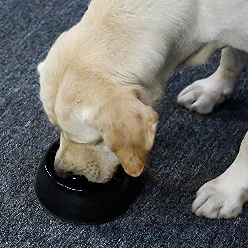 SuperDesign - Cuenco de melamina para perro o gato, antideslizante y con tres columnas, para agua y comida