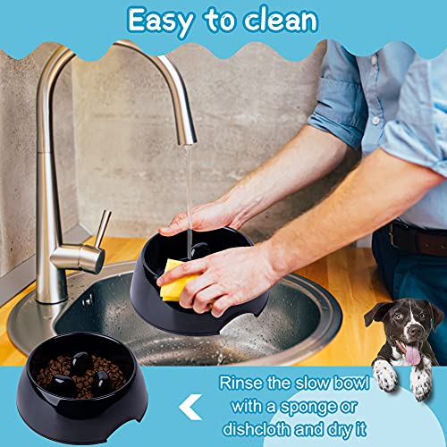 SuperDesign - Cuenco de melamina para perro o gato, antideslizante y con tres columnas, para agua y comida