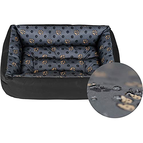 SuperKissen24. - Cama Perro para Perros y Gato - Impermeable - Pequeños Perros - Patas M