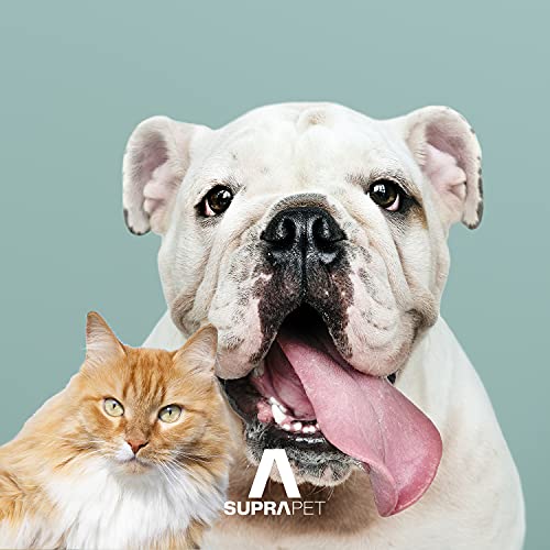 Suprapet Omega 3 para perros y gatos 70% Aceite de pescado (Epa 18%, DHA 12) y Vitamina E 80 Perlas. Alimento complementario natural para la caída del cabello y las articulaciones