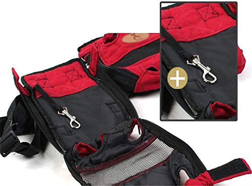 SWEET Bolso para Mascotas Canguro Paquete De Madre del Perro Pecho Mochila Gato Nariz para Viajar con Animales De Compañía (tamaño: M)
