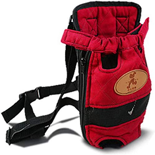 SWEET Bolso para Mascotas Canguro Paquete De Madre del Perro Pecho Mochila Gato Nariz para Viajar con Animales De Compañía (tamaño: M)