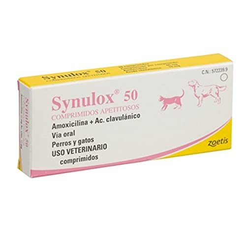 SYNULOX Suministros para el Cuidado de la Salud 50 APETITOSO 10 Comp Perro Gato