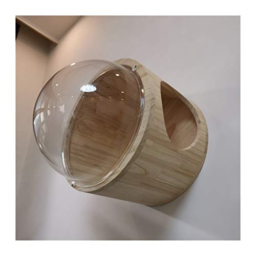 Tabla de rascar para gatos Gato montado en la pared Marco de gato Árbol de gato de madera Gato de madera Play Casa Cave Gatito Juguete Cama DIY Muebles para mascotas Postes rascadores para gatos
