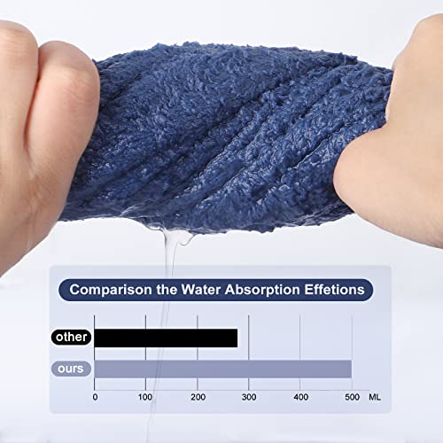 TAIYUNWEI Toallas para Mascotas, 2Piezas Toalla de Secado Rápido para Perro,Toallas Absorbentes para Mascotas|Toalla de Baño para Mascotas|Secado Rápido, Suaves y Cómodas