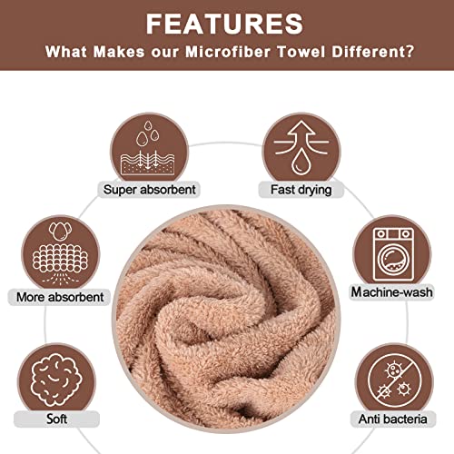 TAIYUNWEI Toallas para Mascotas, 2Piezas Toalla de Secado Rápido para Perro,Toallas Absorbentes para Mascotas|Toalla de Baño para Mascotas|Secado Rápido, Suaves y Cómodas