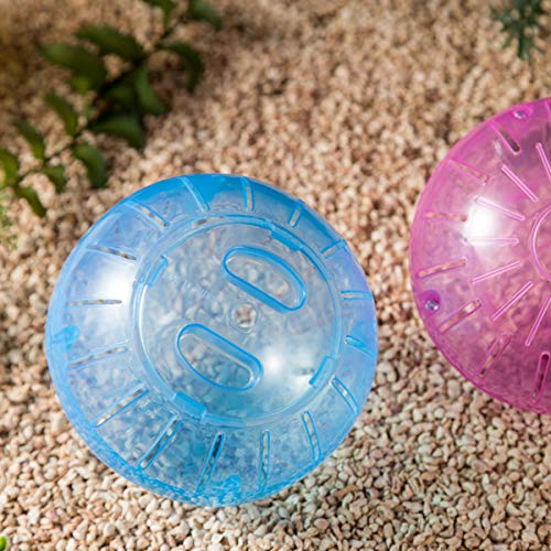 TEHAUX Mini ratón - 3 piezas Chic Roll Ball Juguete Hámster Trot Ball Mini Mouse Plaything Pet Suministros
