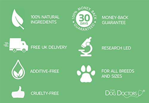 The Dog Doctors Coprophagia Soft Chews – Perfecto regalo diario que ayuda a romper el hábito de comer de las heces de tu perro (60 masticables)
