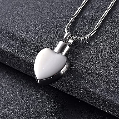 TIANZXS Urnas conmemorativas para Mascotas Perro para Siempre en mi corazón de Acero Inoxidable, joyería para cremación de Perros para Cenizas de Mascotas