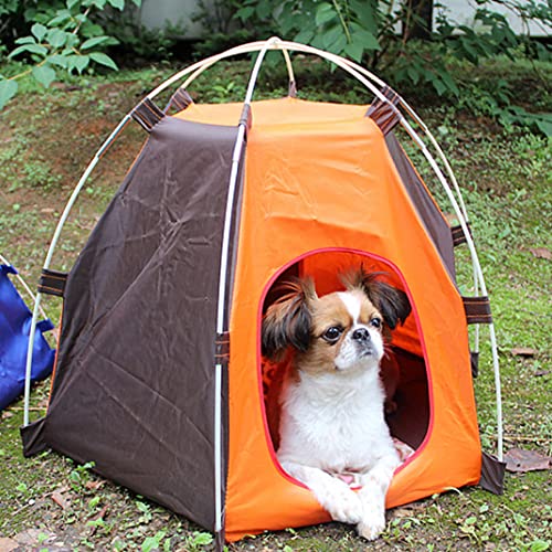 Tienda De Campaña Para Mascotas, Cama Cueva Para Gatos, Perros Pequeños, Tienda De Campaña Plegable Portátil Para Gatos, Cama Para Gatitos, Cabaña Para Gatos, Camas Para Mascotas Interiores Y