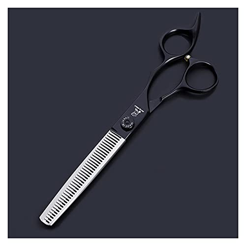 Tijeras de cabello profesional Tijeras de aseo de mascotas de 7 pulgadas, tijeras, tijeras planas, tijeras de peluquero especial, tijeras dentales, tijeras de adelgazamiento, tijeras for mascotas del