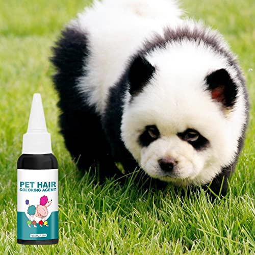 Tinte para el cabello para perros, tinte para el cabello seguro para perros, moda 30 ml para mascotas, perros, gatos, animales, colorantes para el cabello, colorantes, tintes, agentes de pigmento, sum