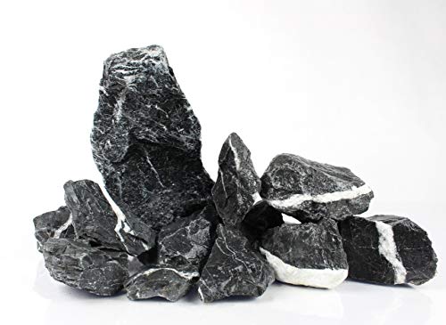 TM Aquatix - Piedra de acuario para peces, decoración natural, piezas de primera calidad
