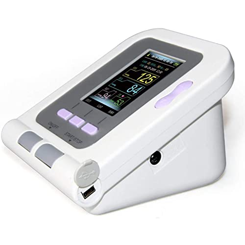 TMXK Presin Arterial automtica Gato/Perro/Animal/Veterinario Monitor electrnico esfigmomanmetro Tonmetro SPO2 Probe de Lengua Software de PC