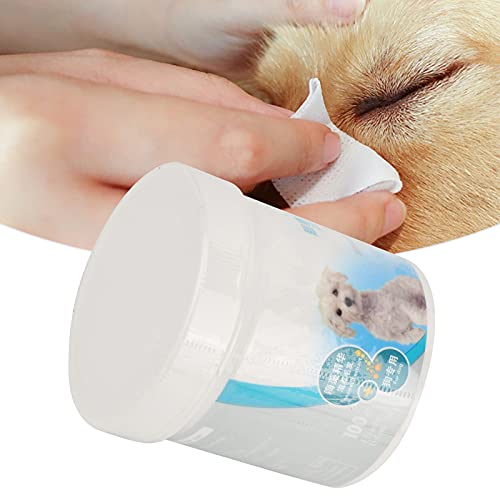 Toallitas húmedas para mascotas, Toallitas húmedas para ojos de mascotas Toalla de papel facial Toallitas quitamanchas para mascotas Toallitas húmedas para mascotas