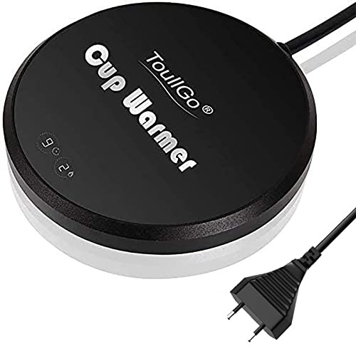 ToullGo Calentador de Café,Calentador de Bebidas Portátil,Calentador de Bebidas Eléctrico con,Calentador de Bebidas Portátil