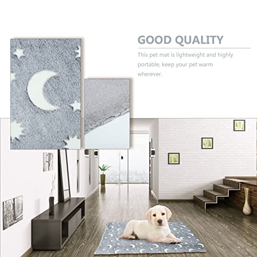 Toyvian Manta de Mascotas de Invierno 1 PC Luminoso Puppy Mat Cat DESCUENTE Cat DESCENDIENTE Mantenimiento Mujer Mater Mantenimiento Manta- Tamaño 2