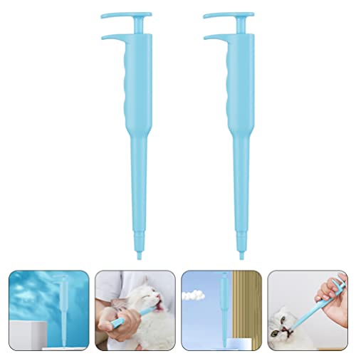Toyvian Medicina para Mascotas Tablet Tablet Heringa: Cat Pill Shooter Píldora Píldora Líquido Jeringa Dispensador Puppy Medicine Piller Piller Piller Herramienta de Alimentación Médica