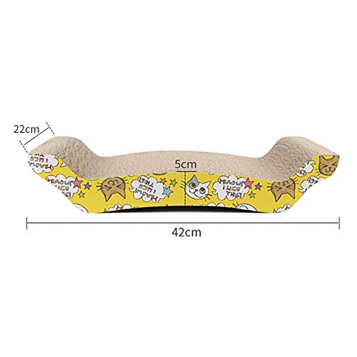 TPMALL Rascador para Gatos Juguetes para Gatos Gatito rasguño Gato rascador Muebles Cero Guardias Gato Post Gato Puestos Rasguño Gato rascadores