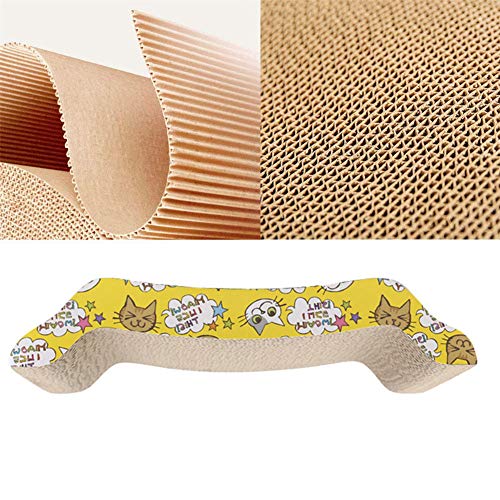TPMALL Rascador para Gatos Juguetes para Gatos Gatito rasguño Gato rascador Muebles Cero Guardias Gato Post Gato Puestos Rasguño Gato rascadores