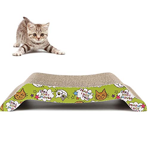 TPMALL Rascador para Gatos Juguetes para Gatos Gatito rasguño Gato rascador Muebles Cero Guardias Gato Post Gato Puestos Rasguño Gato rascadores