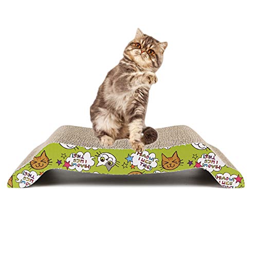 TPMALL Rascador para Gatos Juguetes para Gatos Gatito rasguño Gato rascador Muebles Cero Guardias Gato Post Gato Puestos Rasguño Gato rascadores